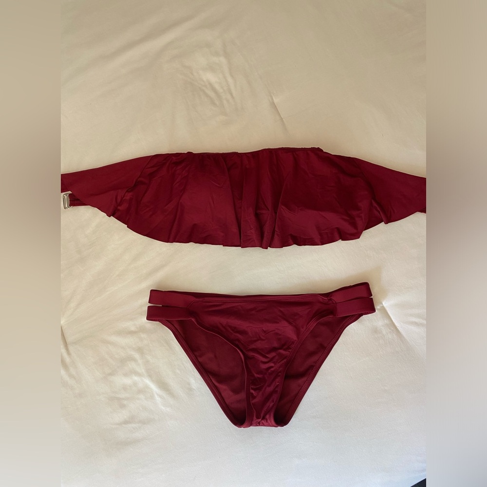 Strapless Bikini Set